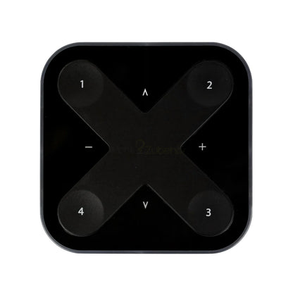 Casambi Xpress Funk-Wandschalter Fernbedienung Smart Home Lichtsteuerung Bluetooth Schwarz