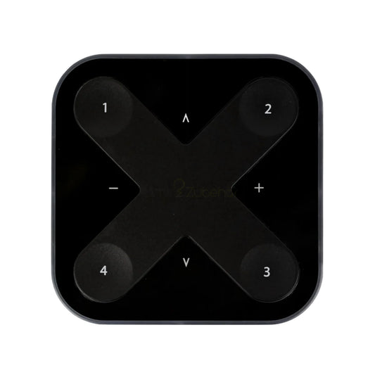 Casambi Xpress Funk-Wandschalter Fernbedienung Smart Home Lichtsteuerung Bluetooth Schwarz