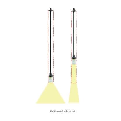 Chloe Spot Pendelleuchte LED 3-Phasen Stromschienenstrahler GU10 Schwarz