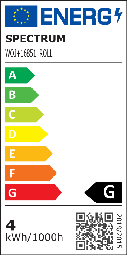 COB LED-Streifen 24V Warmweiß – 7,8W/m, punktfrei, 5m Rolle, 8mm, IP20