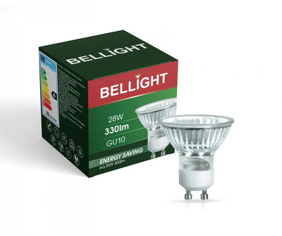 Bellight eco Halogen GU10 28W = 35W 330lm Reflektor 230V 38°  Warmweiß 2700K DIMMBAR