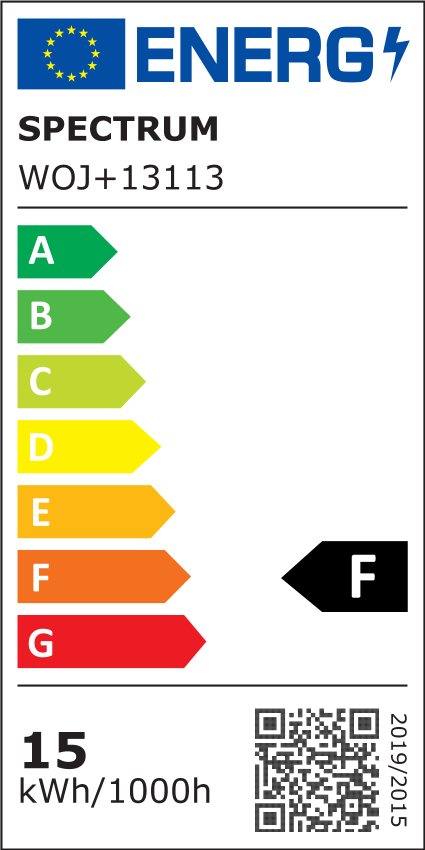 Spectrum LED E27 A60 15W = 98W Birne 270° 1500lm 230V Warmweiß 3000K