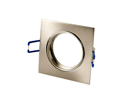 Einbaustrahler max. 35W Spot schwenkbar IP20 Downlight eckig satin