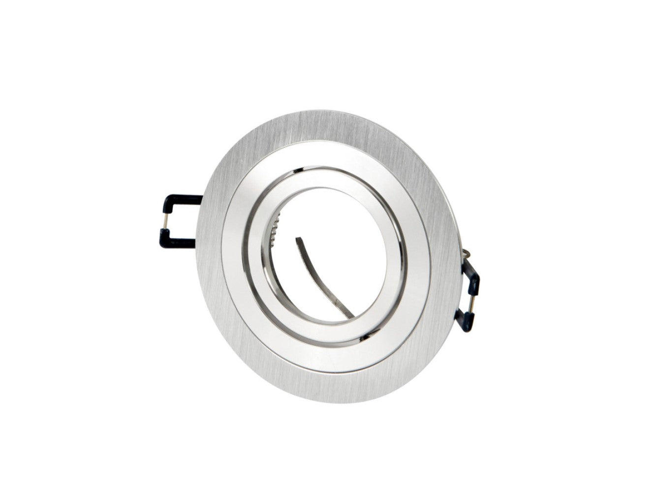 Einbaustrahler OROSA SLIM max. 35W Spot schwenkbar IP20 Downlight rund silber gebürstet