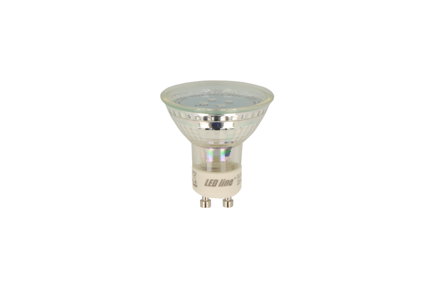 LED GU10 1W Reflektor 80lm 120° Glas 220-260V Kaltweiss 6500K