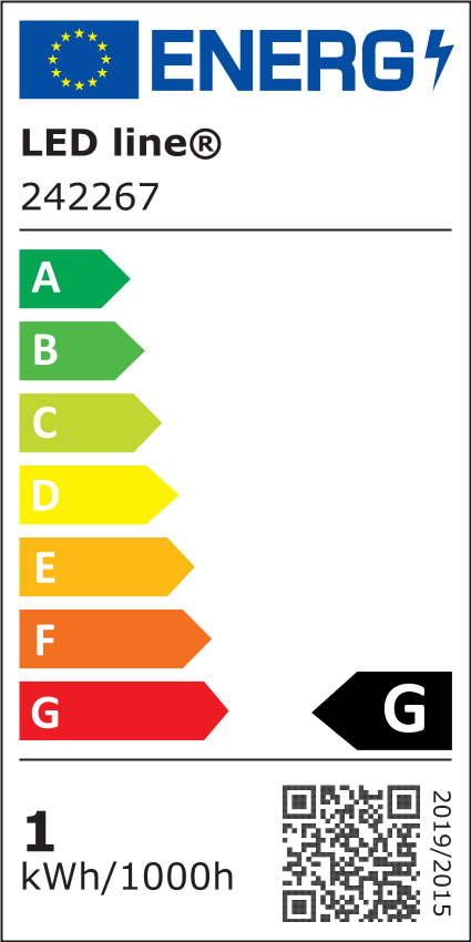 LED GU10 1W Reflektor 80lm 120° Glas 220-260V Kaltweiss 6500K