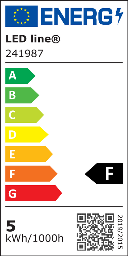 LED-line LED GU10 5W = 50W Reflektor 450lm 120° Glas 220-260V Kaltweiss 6500K