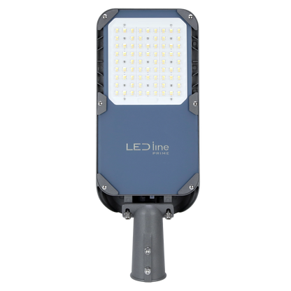 LED PRIME CAMINO Straßenleuchte 100W 14000lm IP66 grau IK08 Industrieleuchte 220-277V CCT 3000-5700K