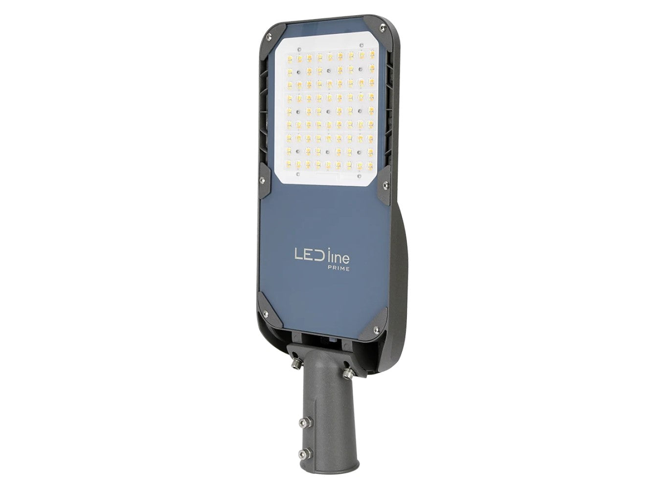 LED PRIME CAMINO Straßenleuchte 100W 14000lm IP66 grau IK08 Industrieleuchte 220-277V CCT 3000-5700K