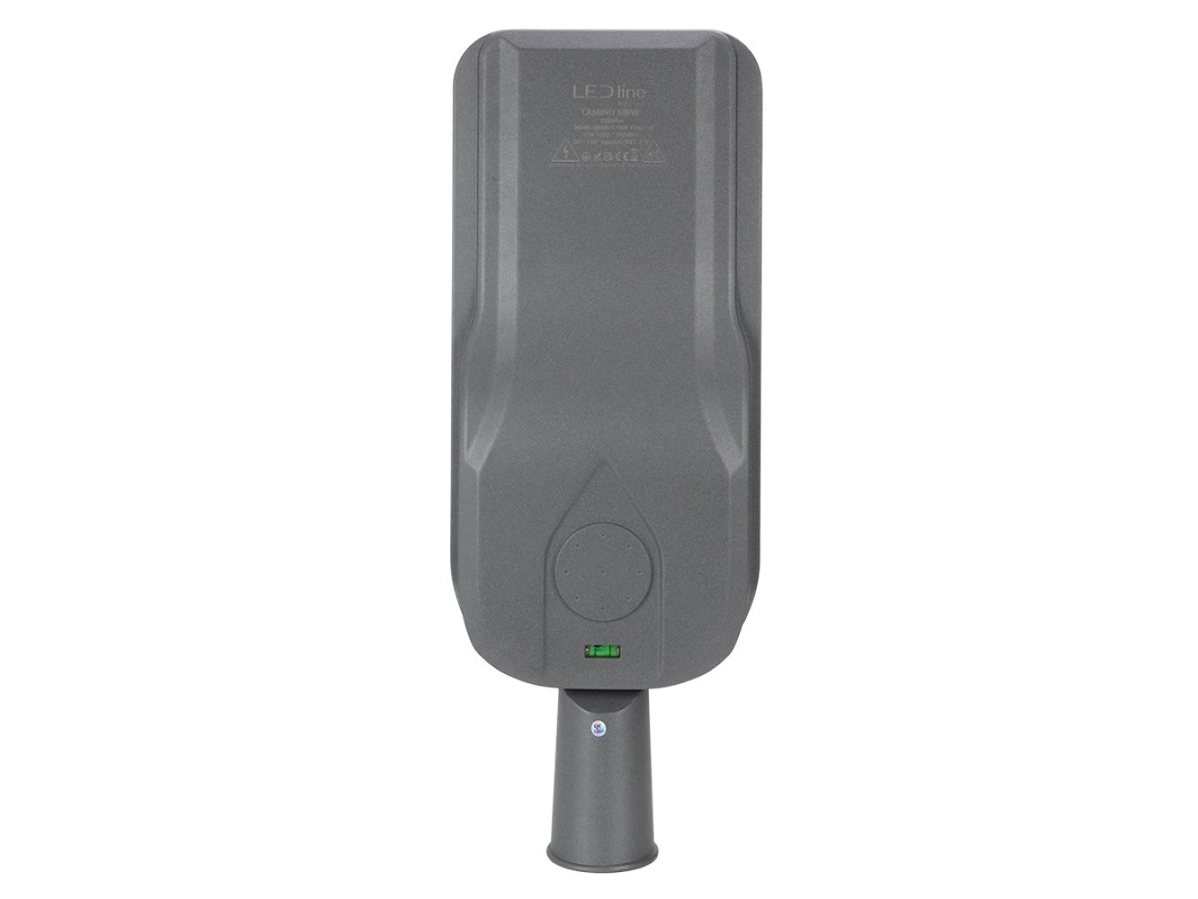 LED PRIME CAMINO Straßenleuchte 100W 14000lm IP66 grau IK08 Industrieleuchte 220-277V CCT 3000-5700K
