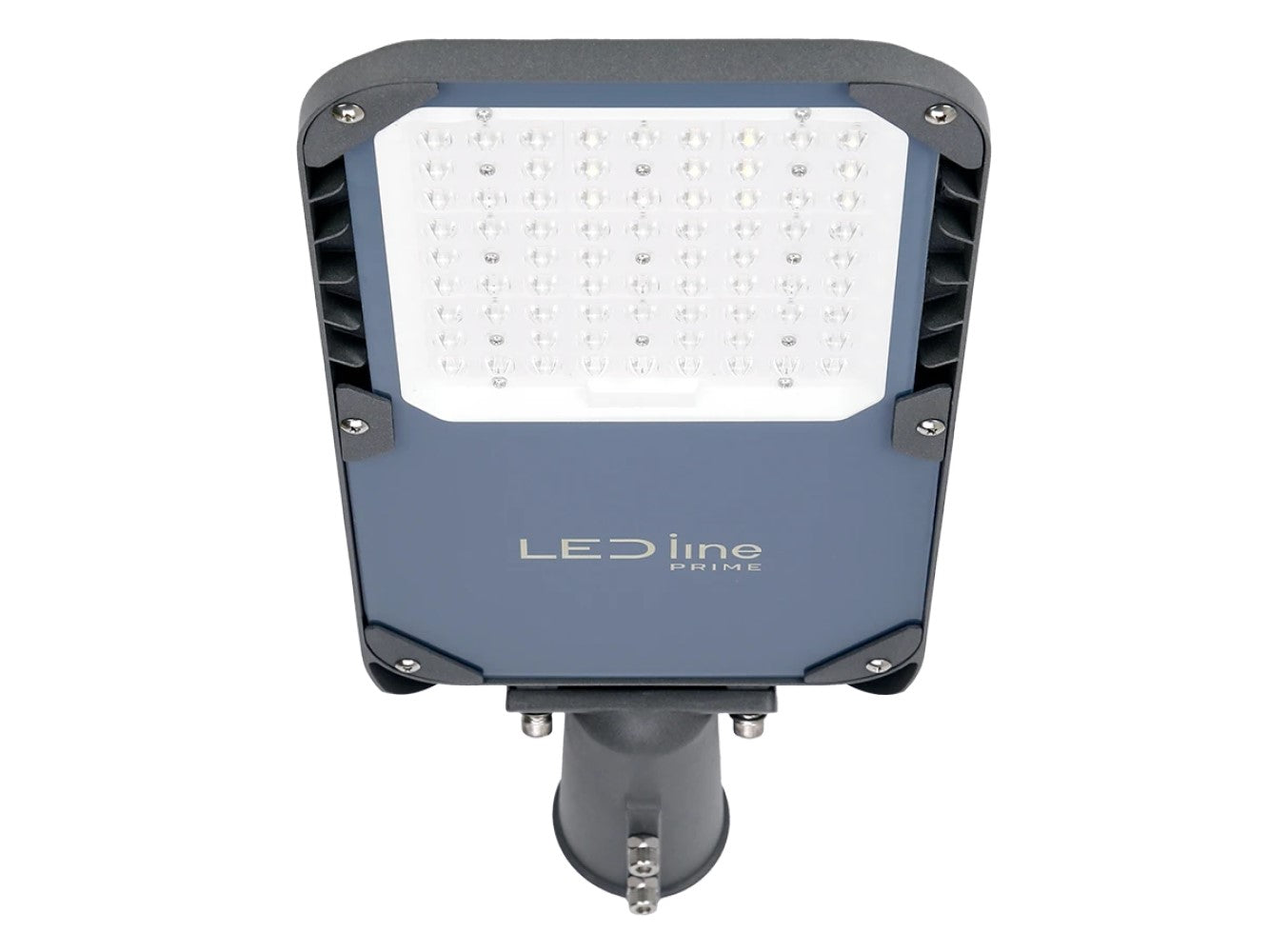 LED PRIME CAMINO Straßenleuchte 100W 14000lm IP66 grau IK08 Industrieleuchte 220-277V CCT 3000-5700K