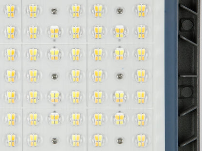 LED PRIME CAMINO Straßenleuchte 100W 14000lm IP66 grau IK08 Industrieleuchte 220-277V CCT 3000-5700K