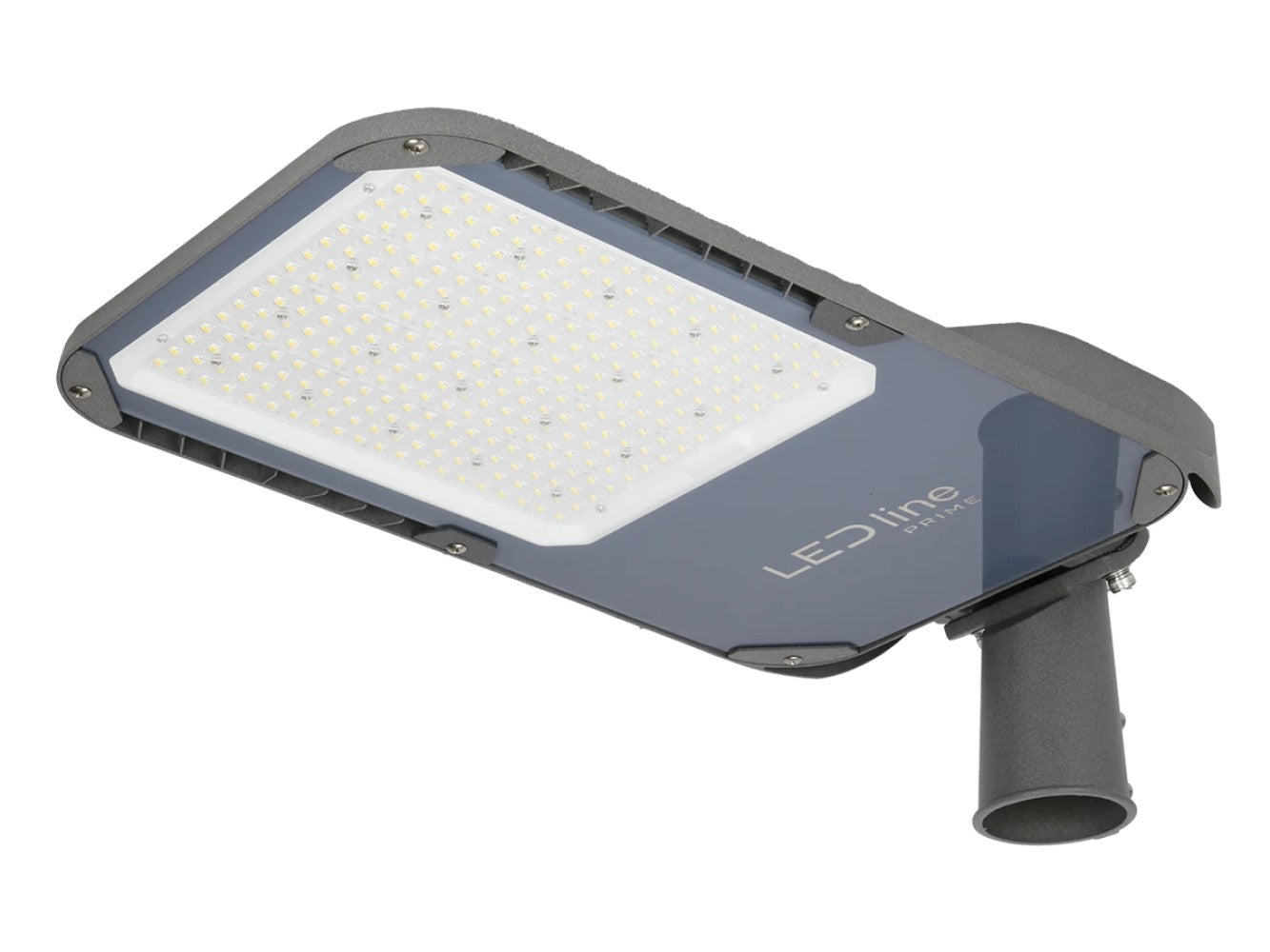 LED PRIME CAMINO Straßenleuchte 200W 28000lm IP66 grau IK08 Industrieleuchte 220-240V Neutralweiß 4000K