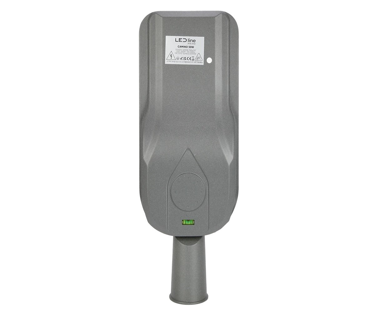 LED PRIME CAMINO Straßenleuchte 50W 7000lm IP66 grau IK08 Industrieleuchte 220-240V Neutralweiß 4000K