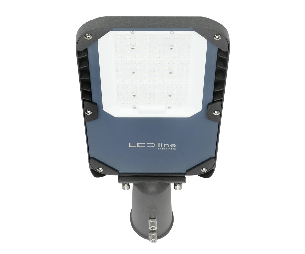 LED PRIME CAMINO Straßenleuchte 50W 7000lm IP66 grau IK08 Industrieleuchte 220-240V Neutralweiß 4000K