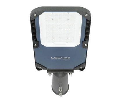 LED PRIME CAMINO Straßenleuchte 50W 7000lm IP66 grau IK08 Industrieleuchte 220-240V Neutralweiß 4000K
