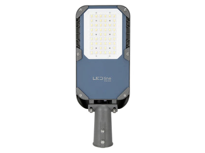 LED PRIME CAMINO Straßenleuchte 50W 7000lm IP66 grau IK08 Industrieleuchte 220-277V CCT 3000-5700K