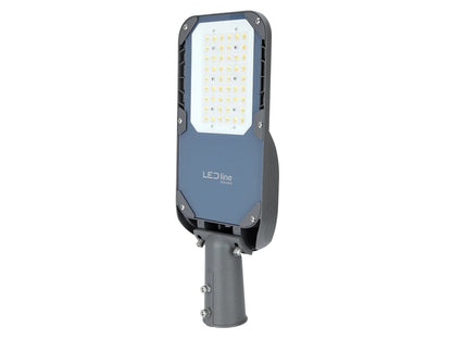 LED PRIME CAMINO Straßenleuchte 50W 7000lm IP66 grau IK08 Industrieleuchte 220-277V CCT 3000-5700K