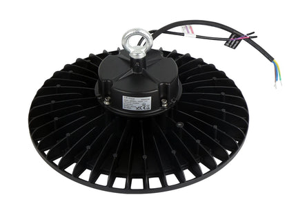 PRIME HIGH-BAY PHANTOM 200W Hallenleuchte 38000lm schwarz 120° 100-277V IP65 Industrieleuchte IK09 Neutralweiß 4000K 0-10V DIMMBAR