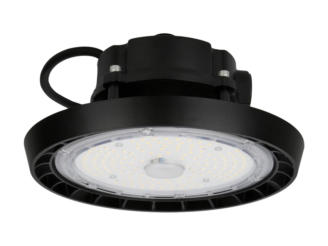 LED PRIME HIGH-BAY SERON 100W Hallenleuchte 14000lm schwarz 120° 180-264V IP65 Industrieleuchte IK09 Neutralweiß 4000K