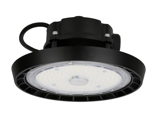 LED PRIME HIGH-BAY SERON 100W Hallenleuchte 14000lm schwarz 120° 180-264V IP65 Industrieleuchte IK09 Neutralweiß 4000K