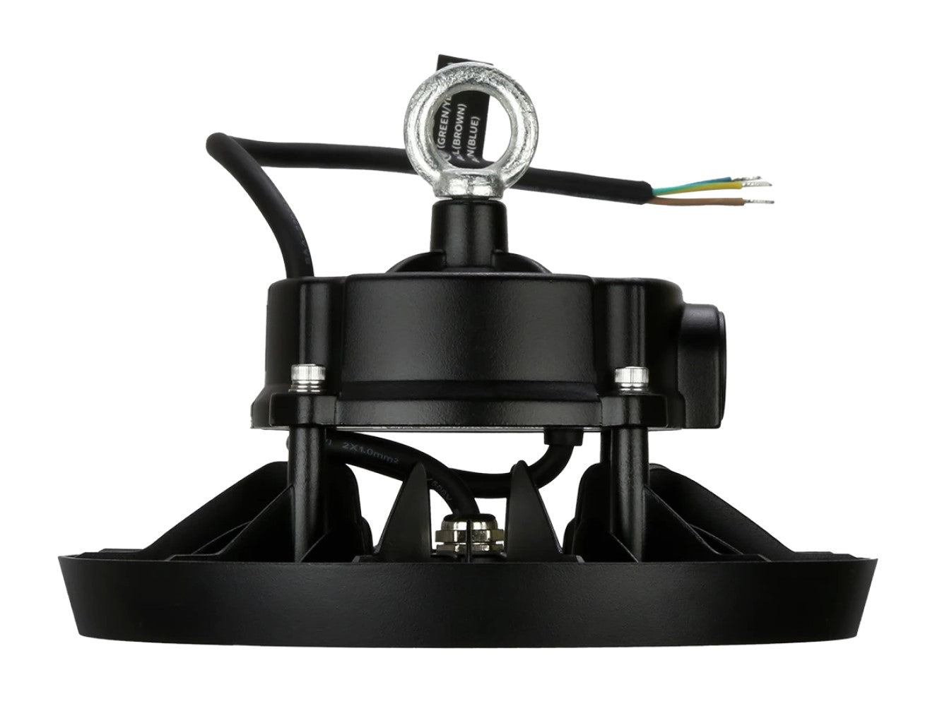 LED PRIME HIGH-BAY SERON 100W Hallenleuchte 14000lm schwarz 120° 180-264V IP65 Industrieleuchte IK09 Neutralweiß 4000K