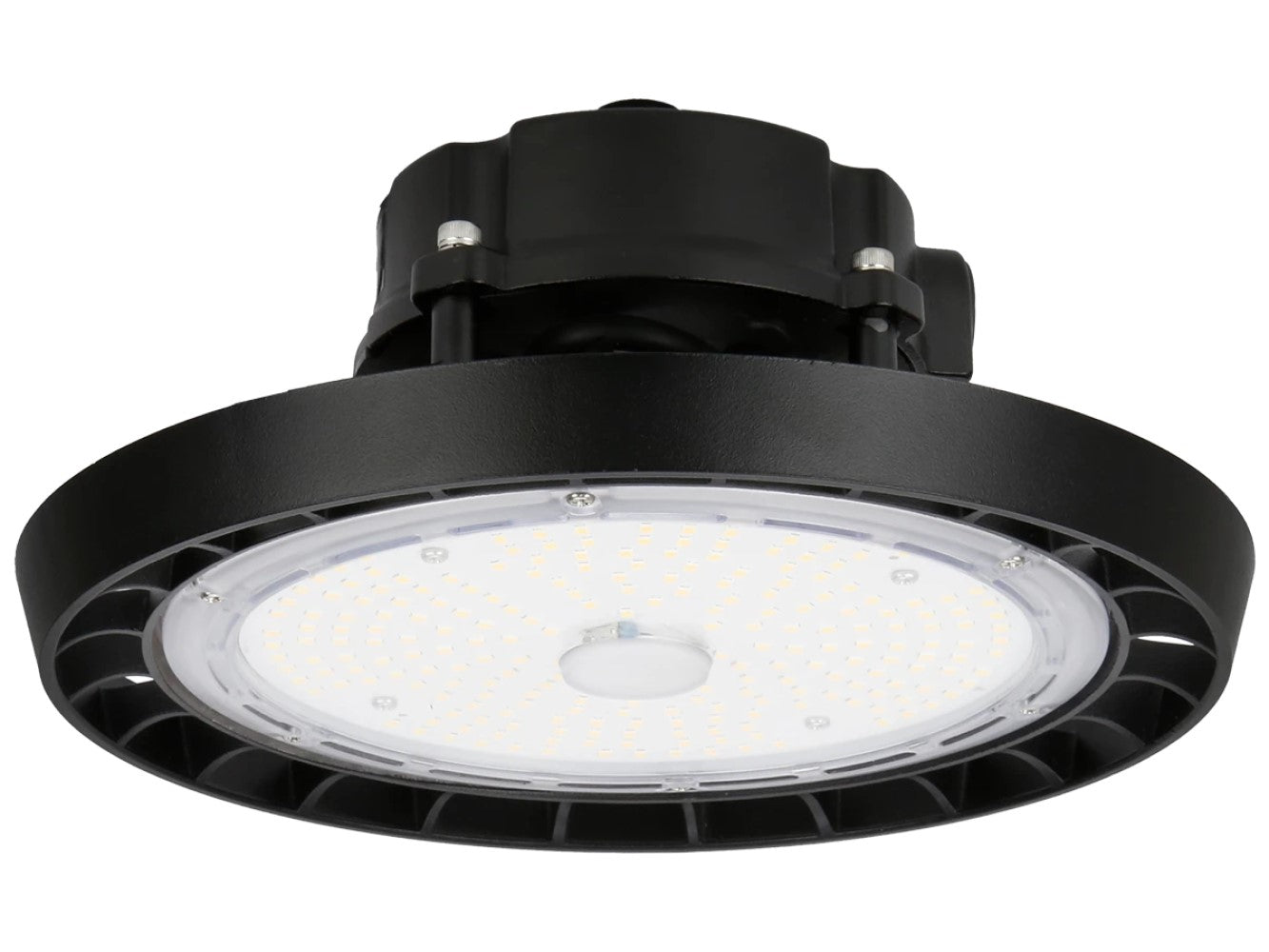 PRIME HIGH-BAY SERON 150W Hallenleuchte 21000lm schwarz 120° 180-264V IP65 Industrieleuchte IK09 Neutralweiß 4000K