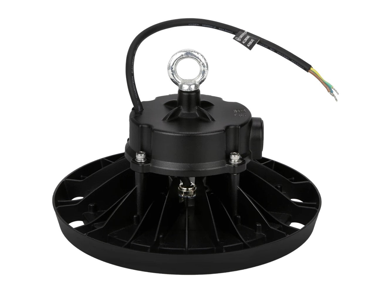 PRIME HIGH-BAY SERON 150W Hallenleuchte 21000lm schwarz 120° 180-264V IP65 Industrieleuchte IK09 Neutralweiß 4000K