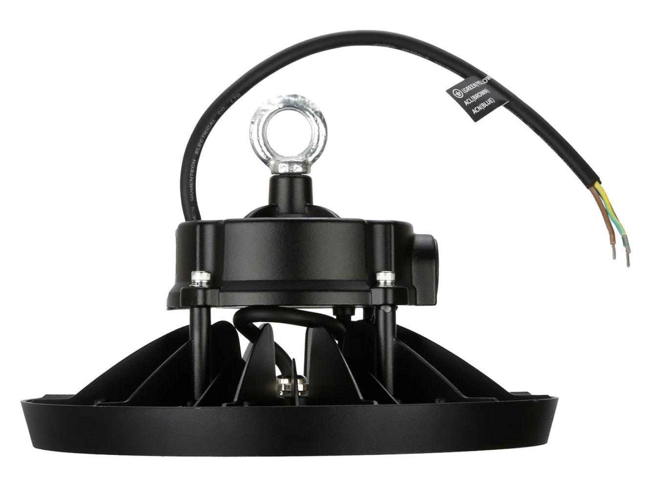 PRIME HIGH-BAY SERON 150W Hallenleuchte 21000lm schwarz 120° 180-264V IP65 Industrieleuchte IK09 Neutralweiß 4000K