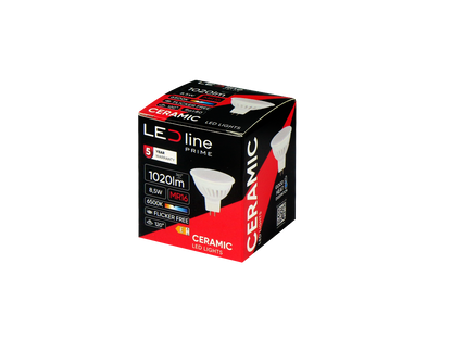 LED GU5,3 MR16 8,5W Reflektor 1020lm 120° Keramik 10-18V AC/DC Kaltweiss 6500K