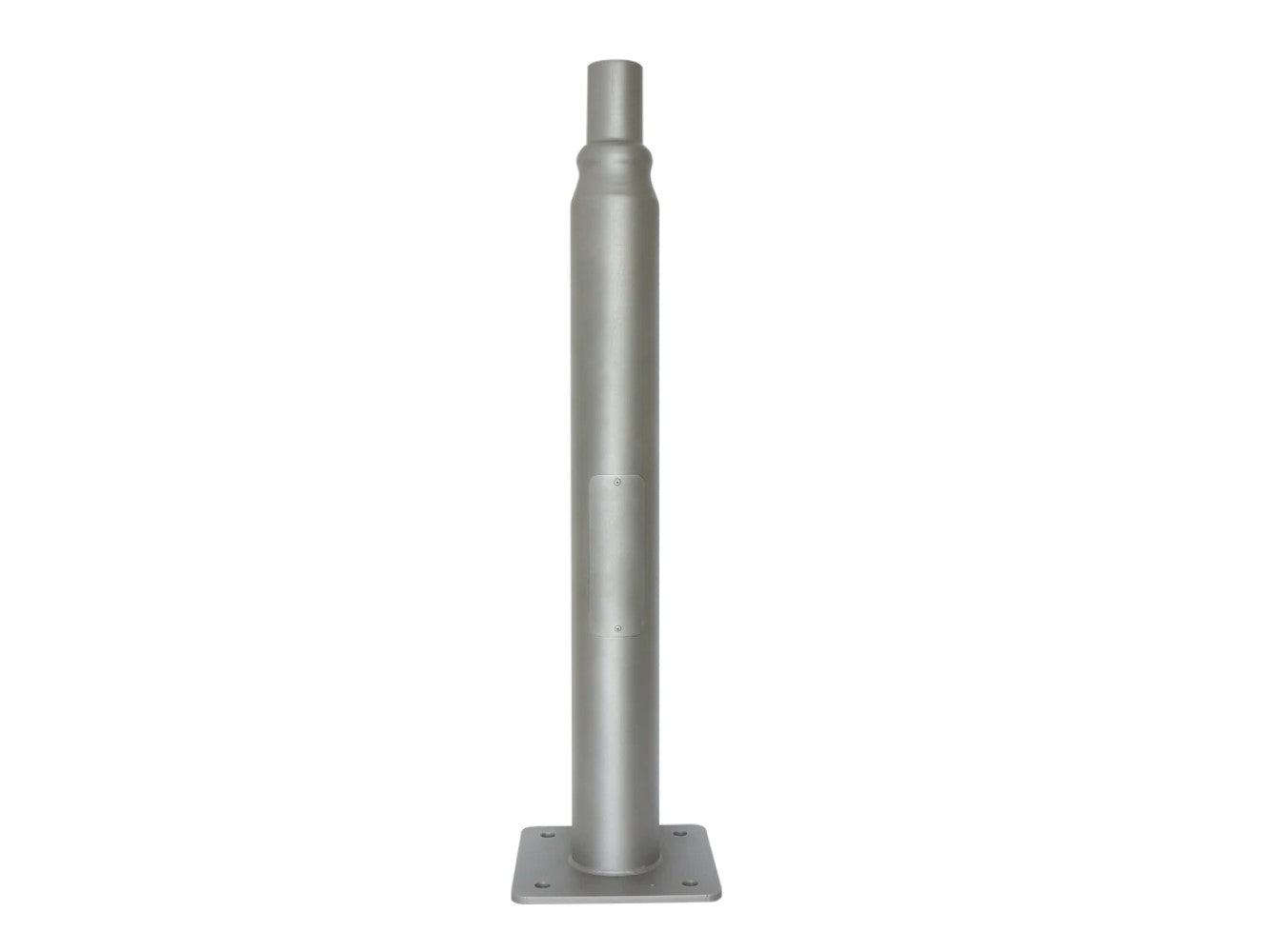 LED PRIME Lichtmast höhenverstellbar 2m 3m für Parkleuchte Straßenleuchte Industrieleuchte grau