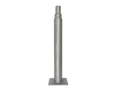 LED PRIME Lichtmast höhenverstellbar 2m 3m für Parkleuchte Straßenleuchte Industrieleuchte grau