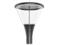 Nolina Parkleuchte 60W 9000lm Stehlampe 100° IP66 schwarz IK08 230V Neutralweiss 4000K