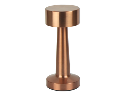 RIWIA Tischleuchte 1W ros-gold 120lm mit Touchdimmer IP20 3,7V 120° 3000-5000K CCT