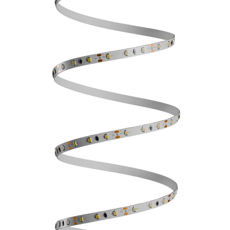 LED Streifen 12V 4,8W/m Kaltweiß – 5m Rolle, SMD 2835, 60 LEDs/m, 8mm schmal, IP20