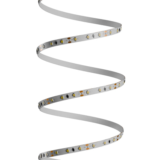 LED Streifen 12V 4,8W/m Warmweiß – 5m Rolle, SMD 2835, 60 LEDs/m, 8mm schmal, IP20