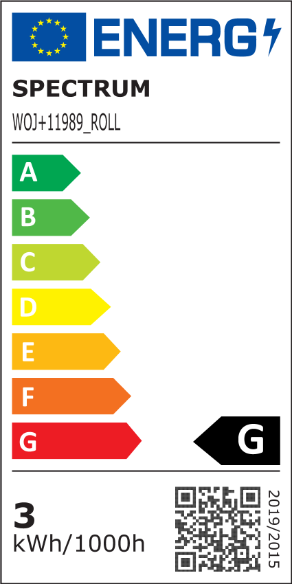 LED-Streifen 12V Kaltweiß – 4,8W/m, 60 LED/m, 5m Rolle, IP54