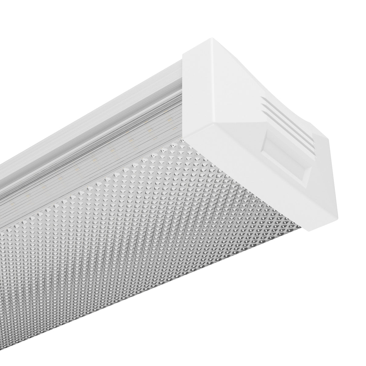 LIMEA PRISMATICA LED Feuchtraumleuchte 120cm 20-40W CCT IP44 Hermetisch Weiß