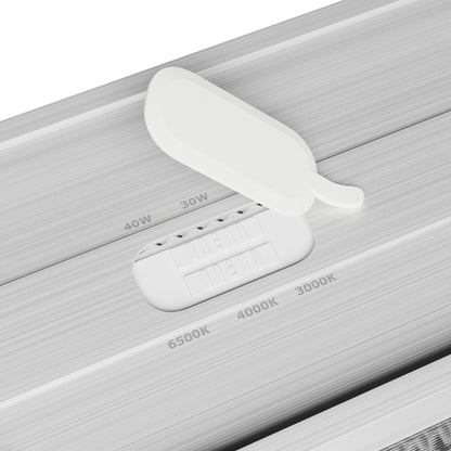 LIMEA PRISMATICA LED Feuchtraumleuchte 120cm 20-40W CCT IP44 Hermetisch Weiß