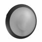 Nymphea Omni Black – Profi Wand- &amp; Deckenleuchte, E27, IP65, IK08 schlagfest, Schwarz Rund Ø 300mm