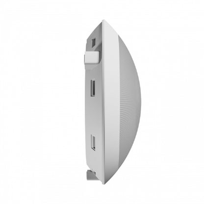 Nymphea Omni White Sense – Profi Wand- &amp; Deckenleuchte mit Sensor, E27, IP65, IK08 schlagfest, Weiß Ø 300mm