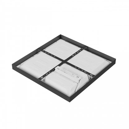 NYMPHEA SELECT LED Deckenleuchte 40x40cm 24-40W CCT Schwarz