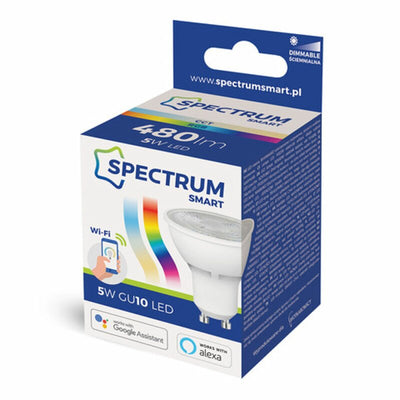 Spectrum LED GU10 Smart Home 4,5W bunt 450lm 50° 2700K-6000K Alexa Google Tuya DIMMBAR