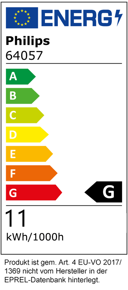 E14 Energiesparlampe Genie 11W = 50W 600lm Spirale Warmweiß 2700K