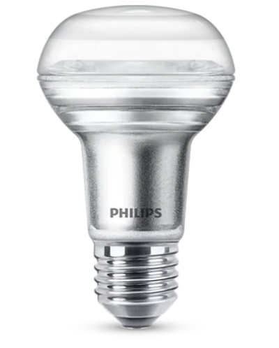 LED E27 R63 3W = 40W Reflektor 36° Pilzform 210lm Warmweiss 2700K