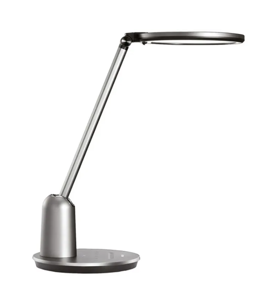 LED Einstein 15W Tischlampe 630lm DSK602 Grau SceneSwitch 2800-5100K DIMMBAR