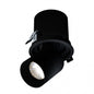 Flexiron M LED Downlight 12W Ø100mm IP20 Black 3000K