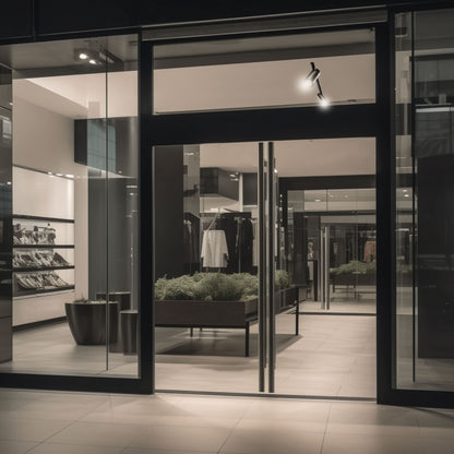 3-Phase 230V Track System LED Vector Black 15-27W 4000K