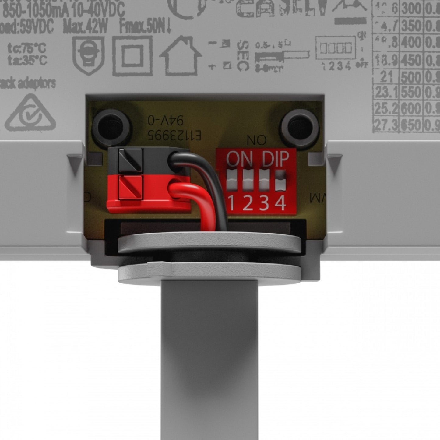 3-Phase 230V Track System LED Vector White 15-27W 3000K