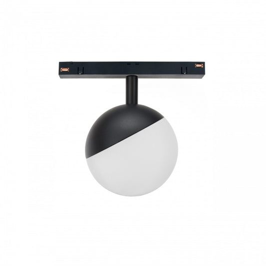 48V CLICK Track System LED Globe S Black 5W CCT